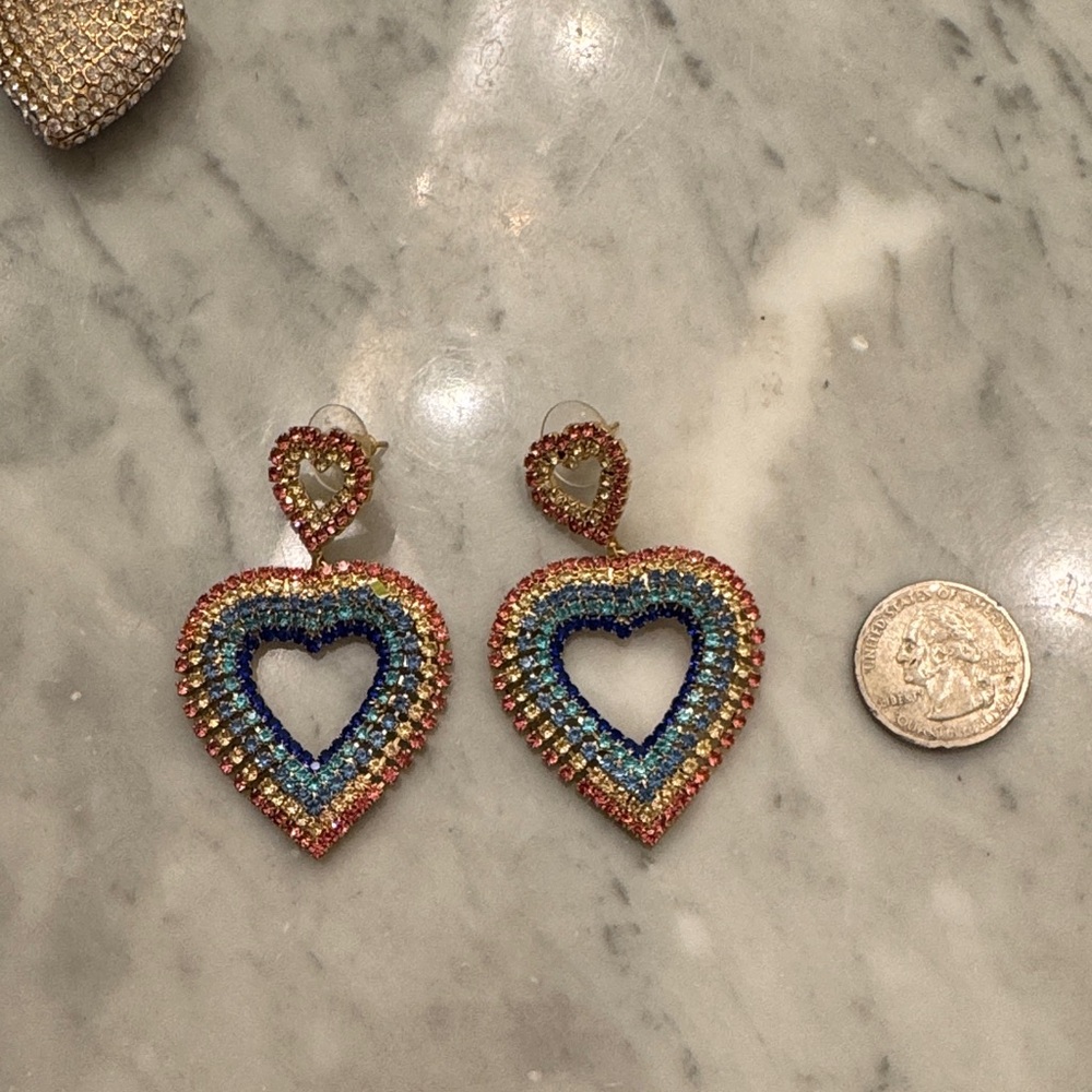 Heart Large earrings
